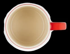 Le Creuset Holly Collection Mok, 0,35L kersenrood