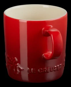 Le Creuset Holly Collection Mok, 0,35L kersenrood
