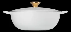 Le Creuset Holly Collection Marmite Braadpan, 26cm katoen