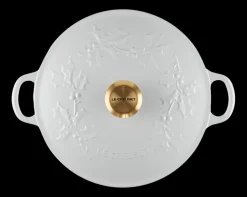 Le Creuset Holly Collection Marmite Braadpan, 26cm katoen