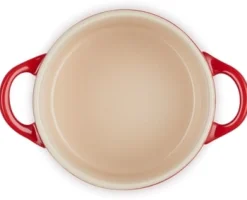 Le Creuset Mini Cocotte met Deksel, 14cm kersenrood
