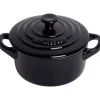 Le Creuset Mini Cocotte met Deksel, 14cm ebbenzwart