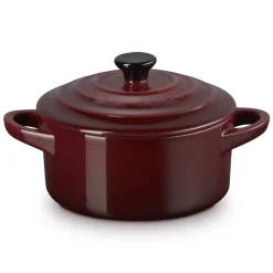 Le Creuset Mini Cocotte met Deksel, 10cm garnet