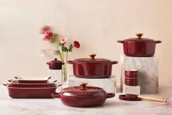 Le Creuset Mini Cocotte met Deksel, 10cm garnet