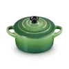 Le Creuset Mini Cocotte met Deksel, 10cm bamboo green