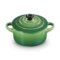 Le Creuset Mini Cocotte met Deksel, 10cm bamboo green