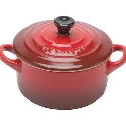 Le Creuset Mini Cocotte met Deksel, 10cm kersenrood