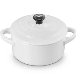Le Creuset Mini Cocotte met Deksel, 10cm white