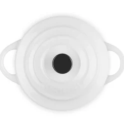 Le Creuset Mini Cocotte met Deksel, 10cm white