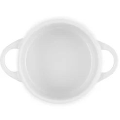 Le Creuset Mini Cocotte met Deksel, 10cm white