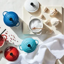 Le Creuset Mini Cocotte met Deksel, 10cm white