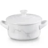 Le Creuset Mini Cocotte met Deksel, 10cm marble