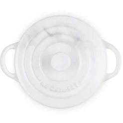Le Creuset Mini Cocotte met Deksel, 10cm marble