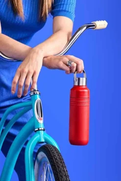 Le Creuset On The Go Drinkfles, 1L kersenrood