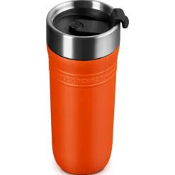 Le Creuset On The Go Thermosbeker, 0,35L oranjerood