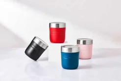 Le Creuset On The Go Thermospot, 0,5L kersenrood