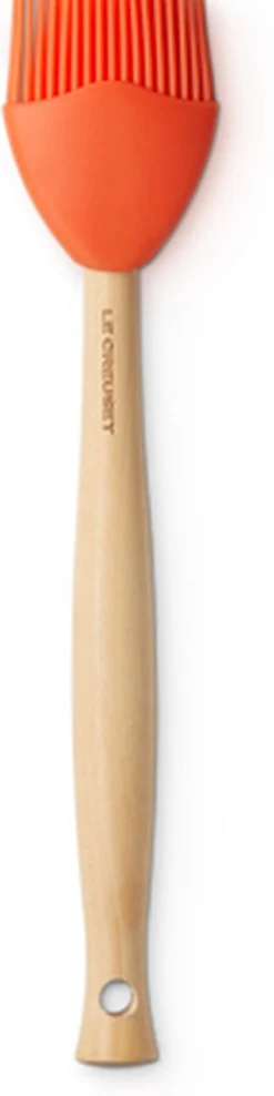 Le Creuset Premium Marinade- en Bakkwast, 26,5cm oranjerood
