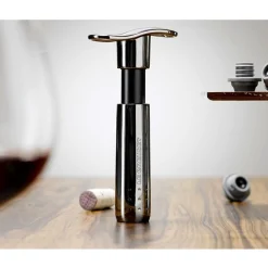 Le Creuset Screwpull Wijnpomp met 3 Stoppers WA-137, nikkel