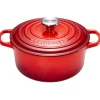 Le Creuset Signature Braadpan, 20cm kersenrood