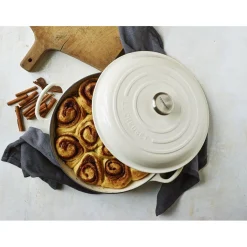 Le Creuset Signature Braadpan, 26cm meringue