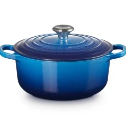 Le Creuset Signature Braadpan, 20cm azure