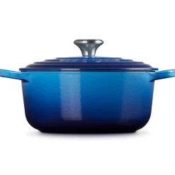 Le Creuset Signature Braadpan, 20cm azure