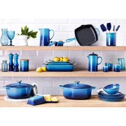 Le Creuset Signature Braadpan, 20cm azure