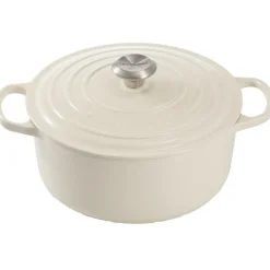 Le Creuset Signature Braadpan, 24cm meringue
