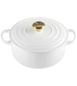 Le Creuset Signature Braadpan, 24cm white
