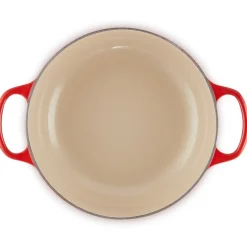 Le Creuset Signature Braadpan Provencaals, 24cm kersenrood