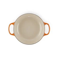 Le Creuset Signature Braadpan Provencaals, 24cm oranjerood