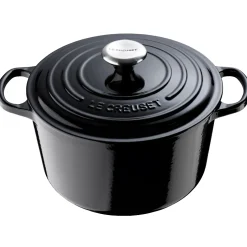 Le Creuset Signature Braadpan Hoog, 26cm ebbenzwart