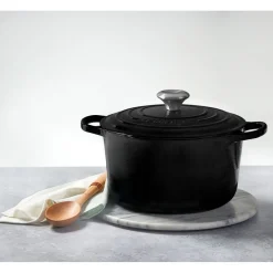 Le Creuset Signature Braadpan Hoog, 26cm ebbenzwart