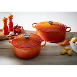 Le Creuset Signature Braadpan Ovaal, 33cm oranjerood