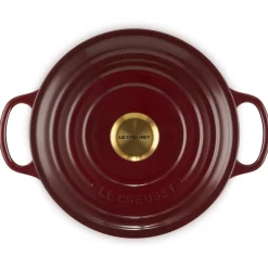 Le Creuset Signature Braadpan, 22cm garnet