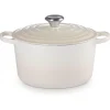 Le Creuset Signature Braadpan Hoog, 24cm meringue