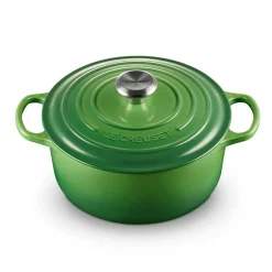 Le Creuset Signature Braadpan, 20cm bamboo green