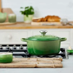 Le Creuset Signature Braadpan, 20cm bamboo green