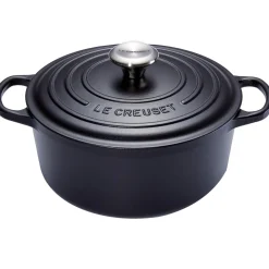 Le Creuset Signature Braadpan, 26cm mat zwart
