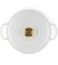 Le Creuset Signature Braadpan, 20cm white