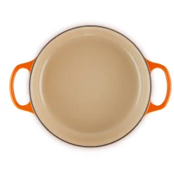 Le Creuset Signature Braadpan Laag, 24cm oranjerood