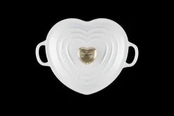 Le Creuset Signature Braadpan Hart, 20cm white