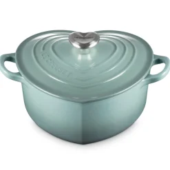 Le Creuset Signature Braadpan Hart, 20cm sea salt