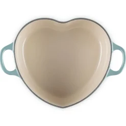 Le Creuset Signature Braadpan Hart, 20cm sea salt
