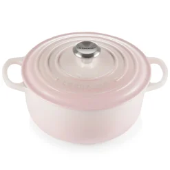 Le Creuset Signature Braadpan, 20cm shell pink