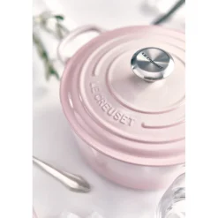 Le Creuset Signature Braadpan, 20cm shell pink