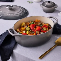 Le Creuset Signature Braadpan Ovaal, 31cm flint