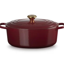 Le Creuset Signature Braadpan Ovaal, 29cm garnet