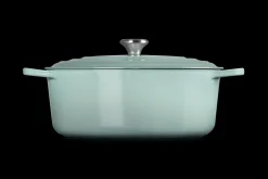 Le Creuset Signature Braadpan Ovaal, 33cm sea salt