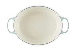Le Creuset Signature Braadpan Ovaal, 33cm sea salt